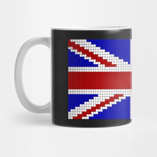 8 bit Union Jack Mug